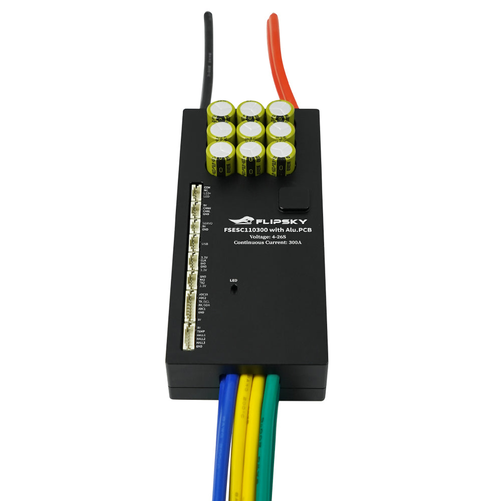 Flipsky FSESC 110300 High Voltage 110V 300A With Aluminum PCB Based on VESC For Fighting Robot Surfboard AGV Robot/Electric Scooter/Electric Motorcycle