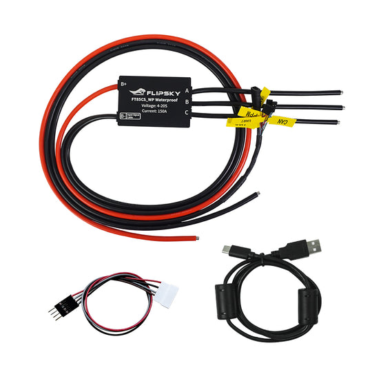 Flipsky IP68 Waterproof NON-VESC FT85CS 85V 150A With Aluminum Enclosure For Electric Scooter / Ebike Speed Controller / Electric Motorcycle / Robotics /  Efoil / Drones