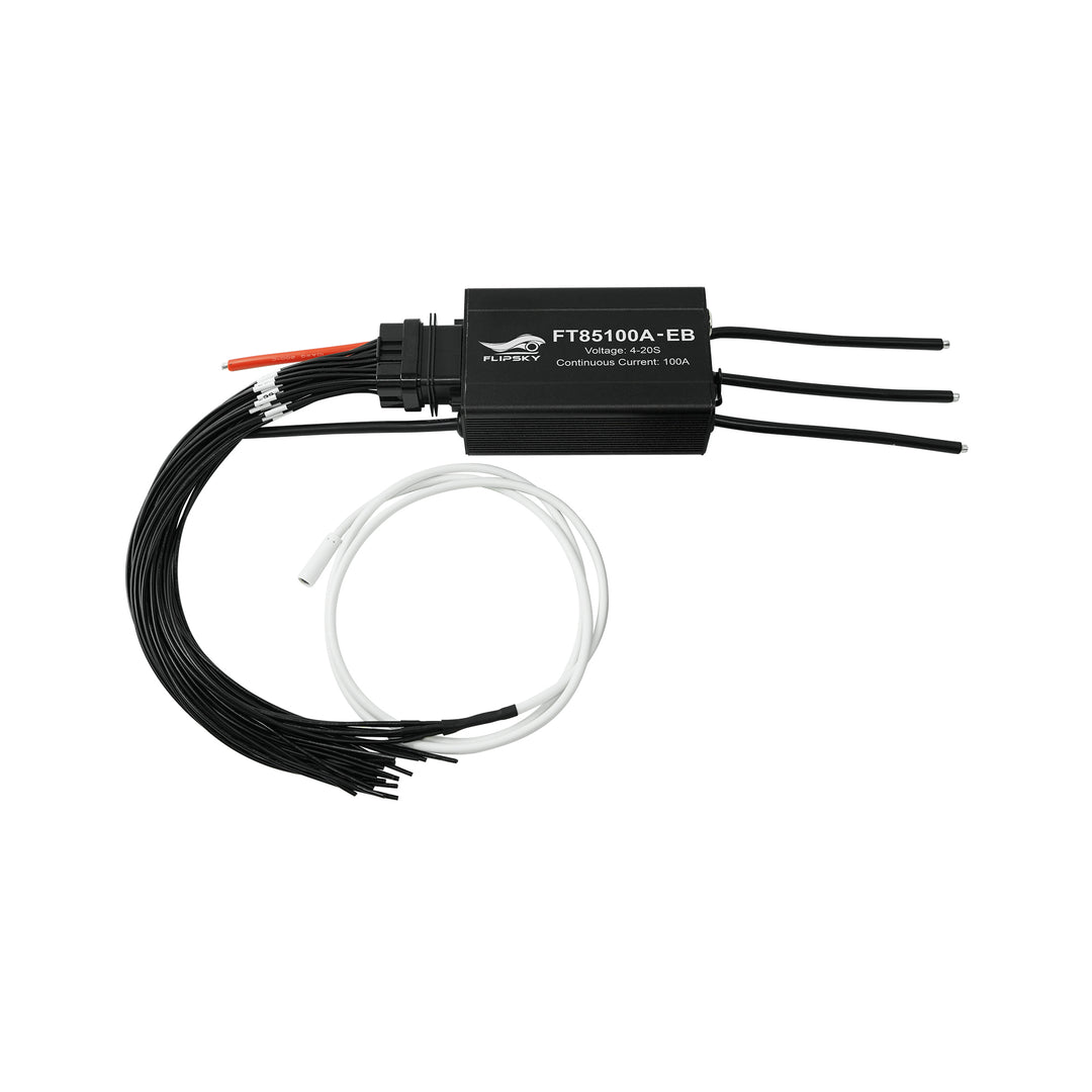 Flipsky FT85100A-EB ESC 85V 100A With TFT Advanced display V3.0 Support PWM Variable Frequency Control And Brake Signal For Ebike Speed Controller