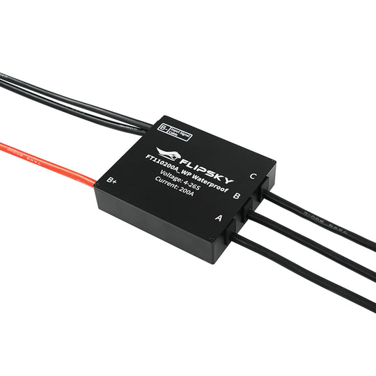 Flispky IP68 Waterproof FT110200A 110V 200A ESC With Aluminum Enclosure NON-VESC For Electric Skateboard /Ebike Speed Controller / Electric Scooter / Electric Motorcycle / Robotics