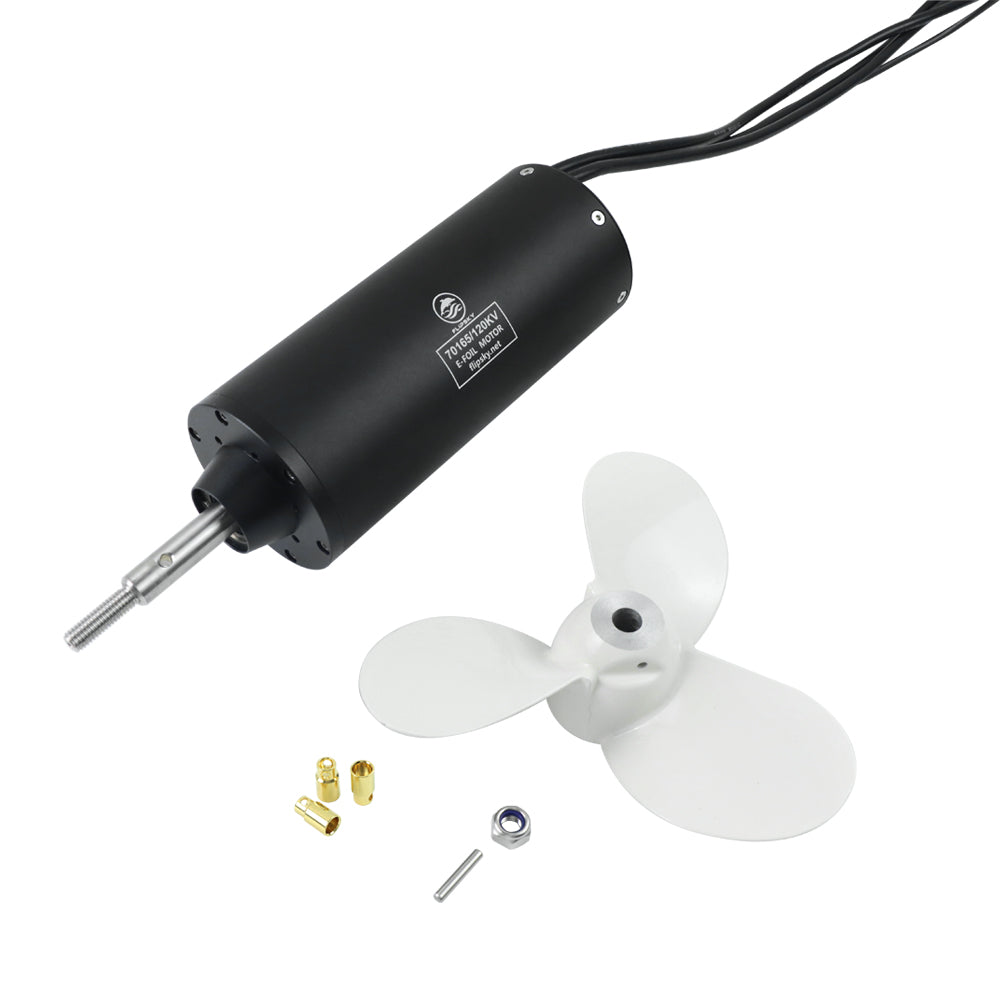 Flipsky Sensorless Brushless Motor Fully Waterproof Motor 70165 120KV | 8800W for Surfing Boat Underwater Thruster | Hydro | Efoil | Ejet boards  | Electric Surfboard
