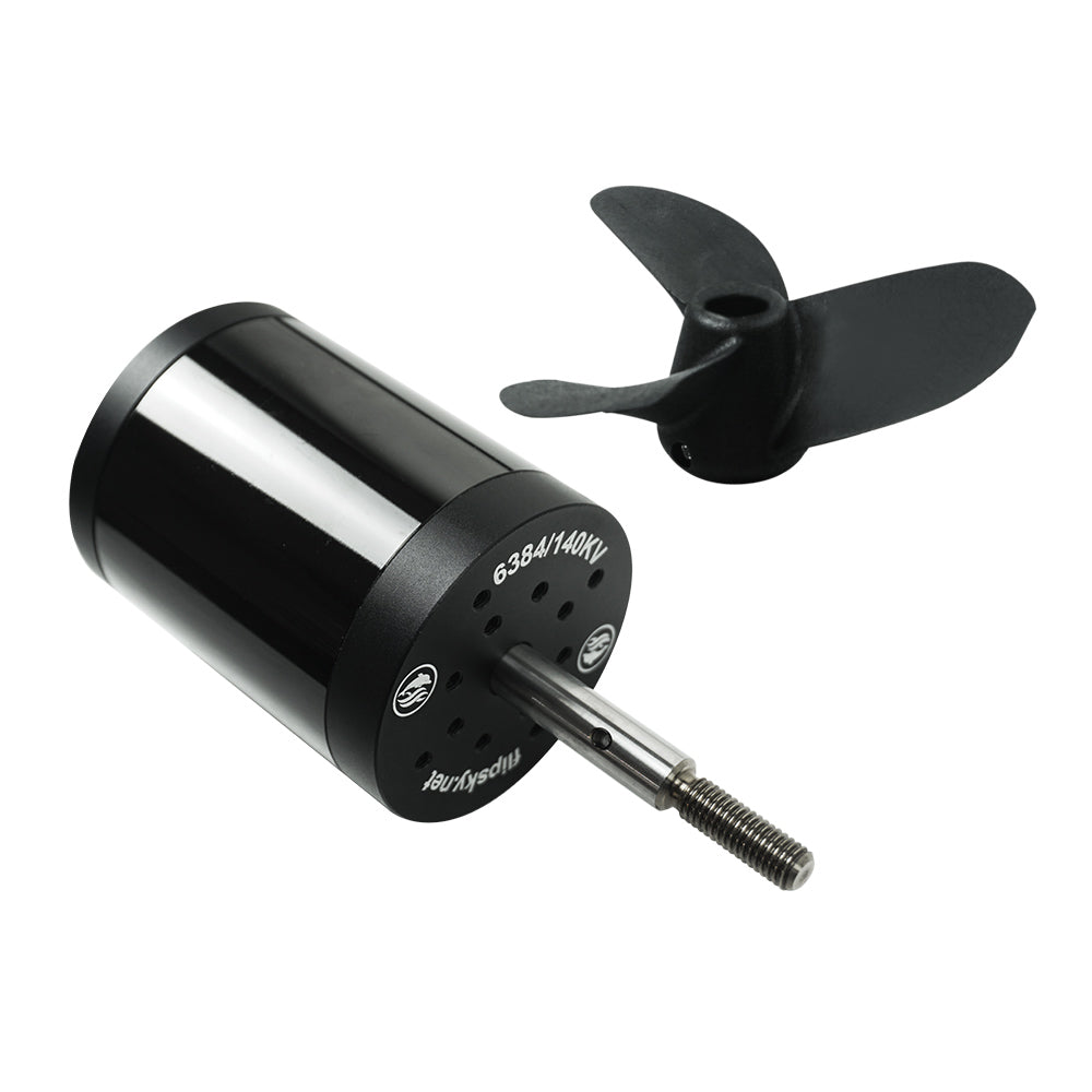Flipsky Waterproof Brushless DC 6384 Motor 140KV 4400W for Surfing Boat Underwater Thruster | Hydro | Efoil