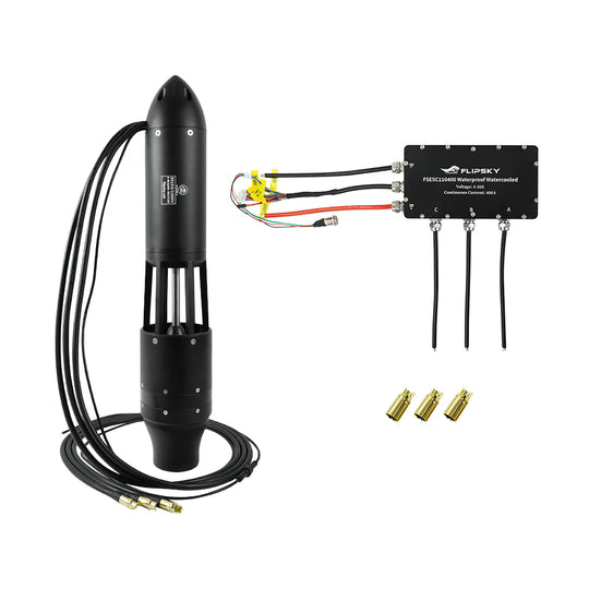 Flipsky E-Jet Pump Thruster 6200 19500W High-Performance Underwater Thruster For Marine/Underwater Propulsion/Kayaks/Inflatable Boats/Small Watercraft/Fishing Boats