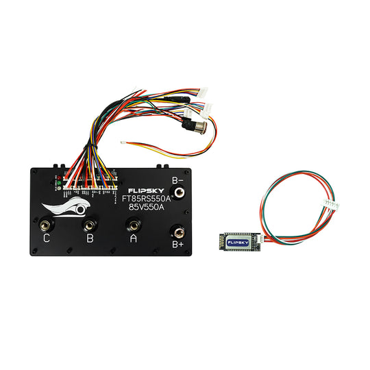 Flipsky FT85RS550A 85V 550A With Aluminum Enclosure Support PWM Variable Frequency Control And Brake Signal NON-VESC For Electric Skateboard /Ebike Speed Controller / Electric Scooter / Electric Motorcycle / Robotics