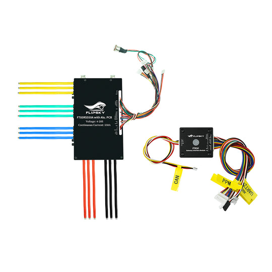 FLIPSKY FT85RS550A ESC 84V 550A With Aluminum Case Water Cooling Enclosure  NON-VESC For E-Foil Fighting Robot Surfboard AGV Robot