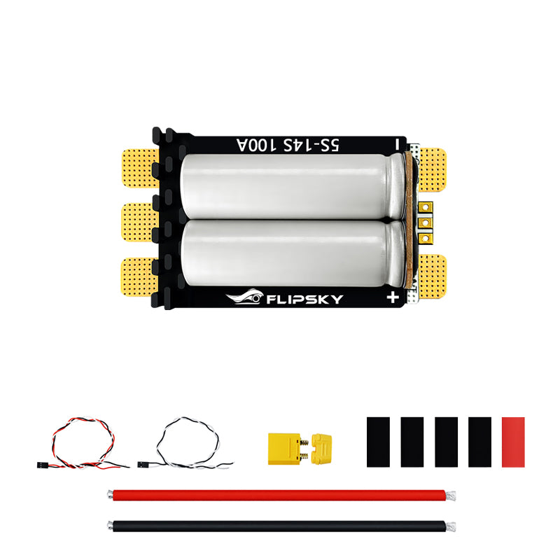 Flipsky 5-14S 100A AM32 Brushless ESC High-Performance Electronic Speed Controller For FPV Racing Drone / Multi-Rotor Drones / Fixed-Wing UAV Model Boats / RC model cars