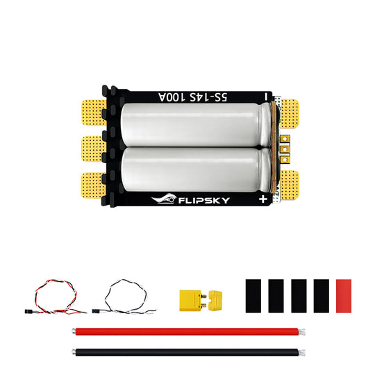 Flipsky 5-14S 100A AM32 Brushless ESC High-Performance Electronic Speed Controller For FPV Racing Drone / Multi-Rotor Drones / Fixed-Wing UAV Model Boats / RC model cars