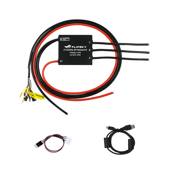 Flispky IP68 Waterproof FT110200A 110V 200A ESC With Aluminum Enclosure NON-VESC For Electric Skateboard /Ebike Speed Controller / Electric Scooter / Electric Motorcycle / Robotics