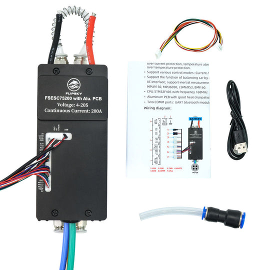 Flipsky 75200 84V High Current With Aluminum PCB Based on VESC For Fighting Robot Surfboard AGV Robot