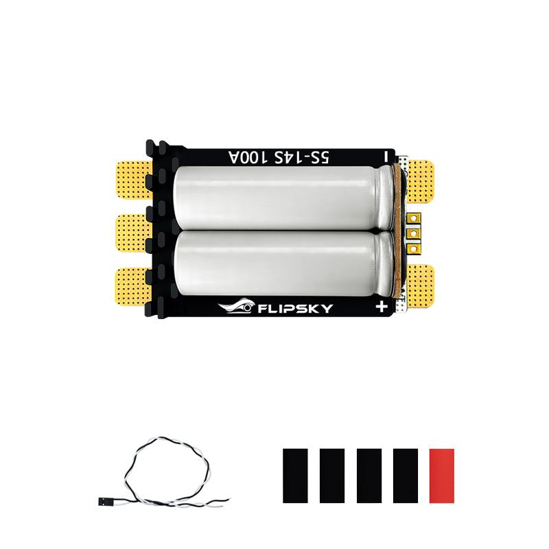 Flipsky 5-14S 100A AM32 Brushless ESC High-Performance Electronic Speed Controller For FPV Racing Drone / Multi-Rotor Drones / Fixed-Wing UAV Model Boats / RC model cars