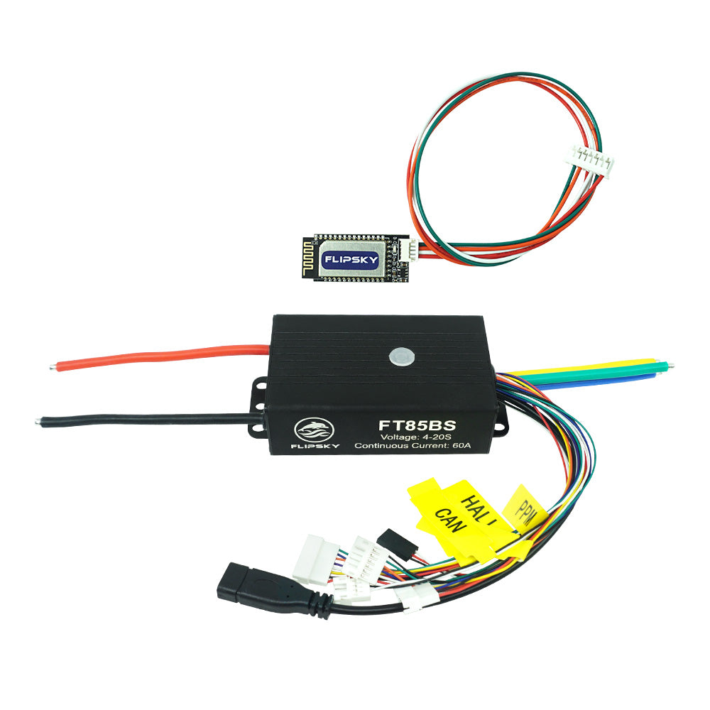 FLIPSKY FT85BS ESC  84V 60A  With Aluminum Case NON-VESC For Electric Skateboard / Scooter / Ebike Speed Controller / Electric Motorcycle / Robotics