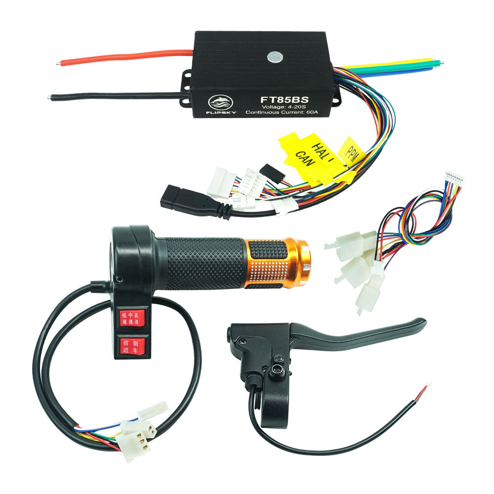 FLIPSKY FT85BS ESC  84V 60A  With Aluminum Case NON-VESC For Electric Skateboard / Electric Scooter / Ebike Speed Controller / Electric Motorcycle / Robotics