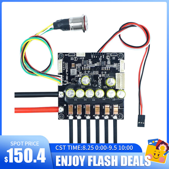 Flash Deals Flipsky Dual FSESC6.7 Plus based on VESC6 With Power Button