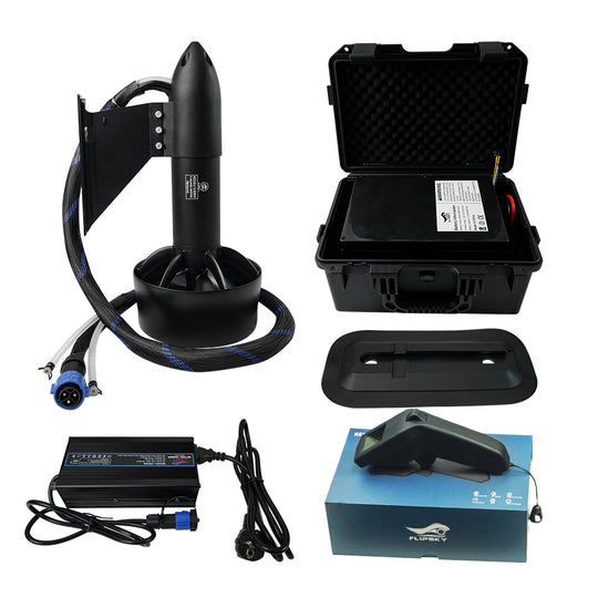 Flipsky Brushless Motor 65161 6000W  Waterproof Underwater Thruster electric boat thruster for ROV RC Boat /Jet boards /Outboard motor / Drive boat jet