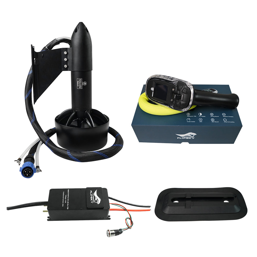 Flipsky Brushless Motor 65161 6000W  Waterproof Underwater Thruster electric boat thruster for ROV RC Boat /Jet boards /Outboard motor / Drive boat jet