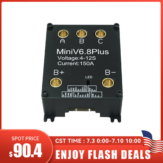 Flash Deals Flipsky mini V6.8 PLUS 60V 150A Base on VESC with Aluminum Case