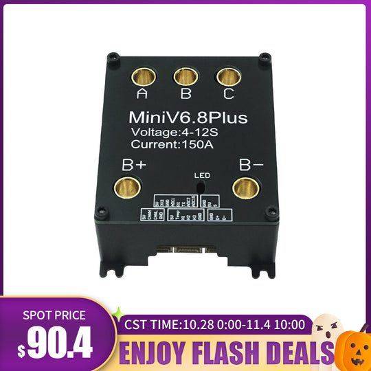 Flash Deals Flipsky mini V6.8 PLUS 60V 150A Base on VESC with Aluminum Case
