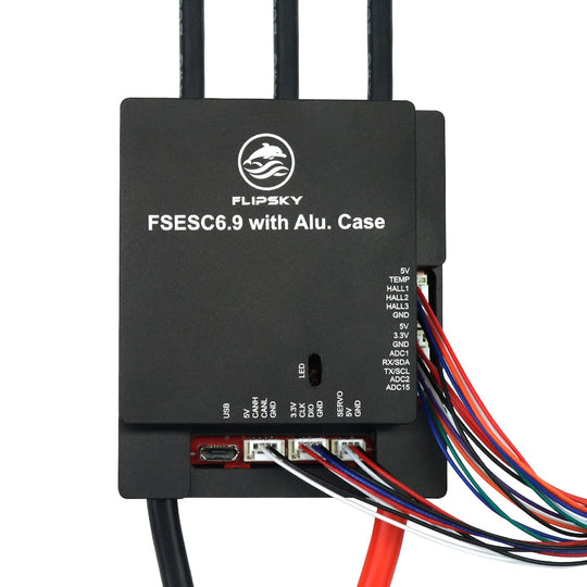 FLIPSKY FSESC6.9 100A base on VESC6.6 With Aluminum Anodized Heat Sink - FLIPSKY