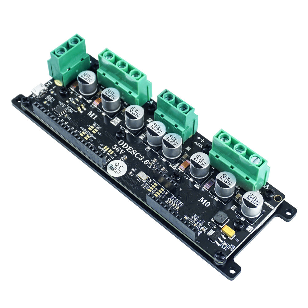 ODESC3.6 Optimizes High Performance Brushless Motor High-Power Dual-Drive Controller FOC BLDC based on ODrive - FLIPSKY