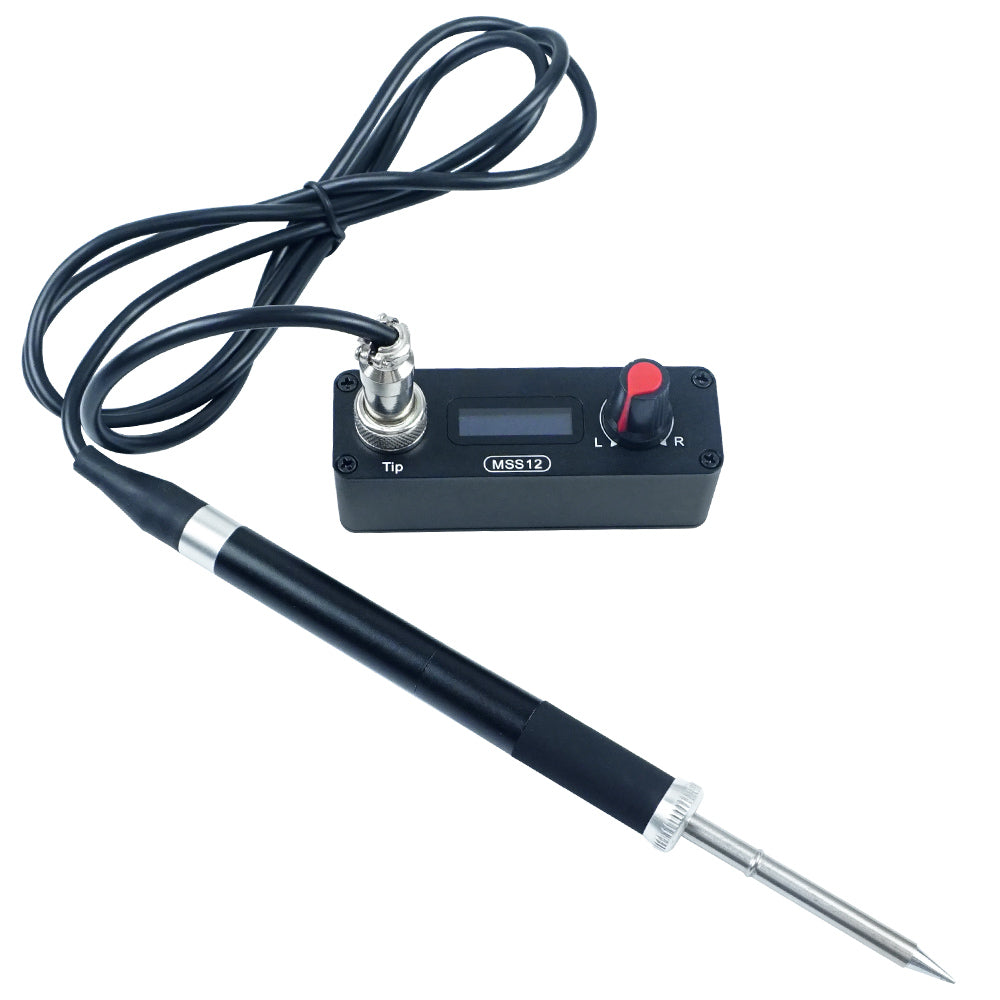 MSS12 Mini OLED Soldering Station Compatible With T12 Supports PD3.0/3S-6S/12V-25V Power Supply - FLIPSKY