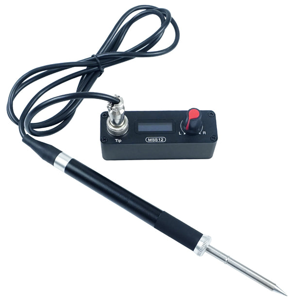 MSS12 Mini OLED Soldering Station Compatible With T12 Supports PD3.0/3S-6S/12V-25V Power Supply