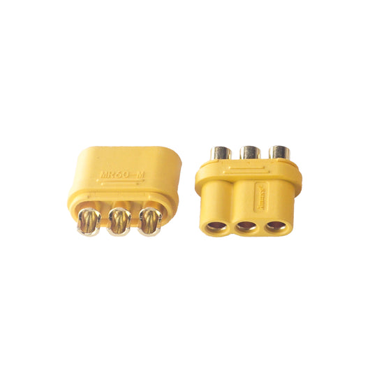 MR60 Connector Plug Female And Male Connector 3.5 Bullet Connector 5 Pairs For RC Model Parts /Motor ESC Connection - FLIPSKY