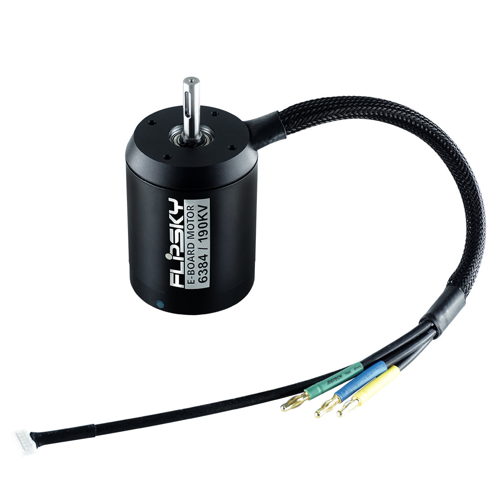 Flipsky BLDC Belt Motor Battle Hardened 6384 190KV 4000W for Electric Skateboard