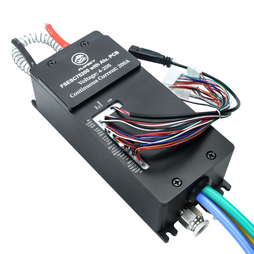 Flipsky 75200 84V High Current With Aluminum PCB Based on VESC For Fighting Robot Surfboard AGV Robot - FLIPSKY