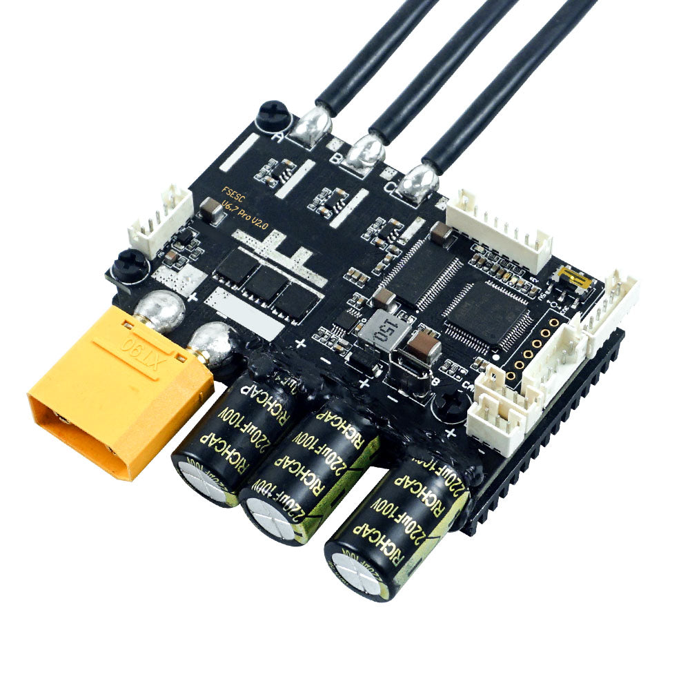 FSESC 6.7 Pro based upon VESC® 6 with Heat Sink - FLIPSKY