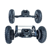 16.5"truck With 8'' Pneumatic All Terrain Mountain Wheels and two belt for DIY off road board/ESK8