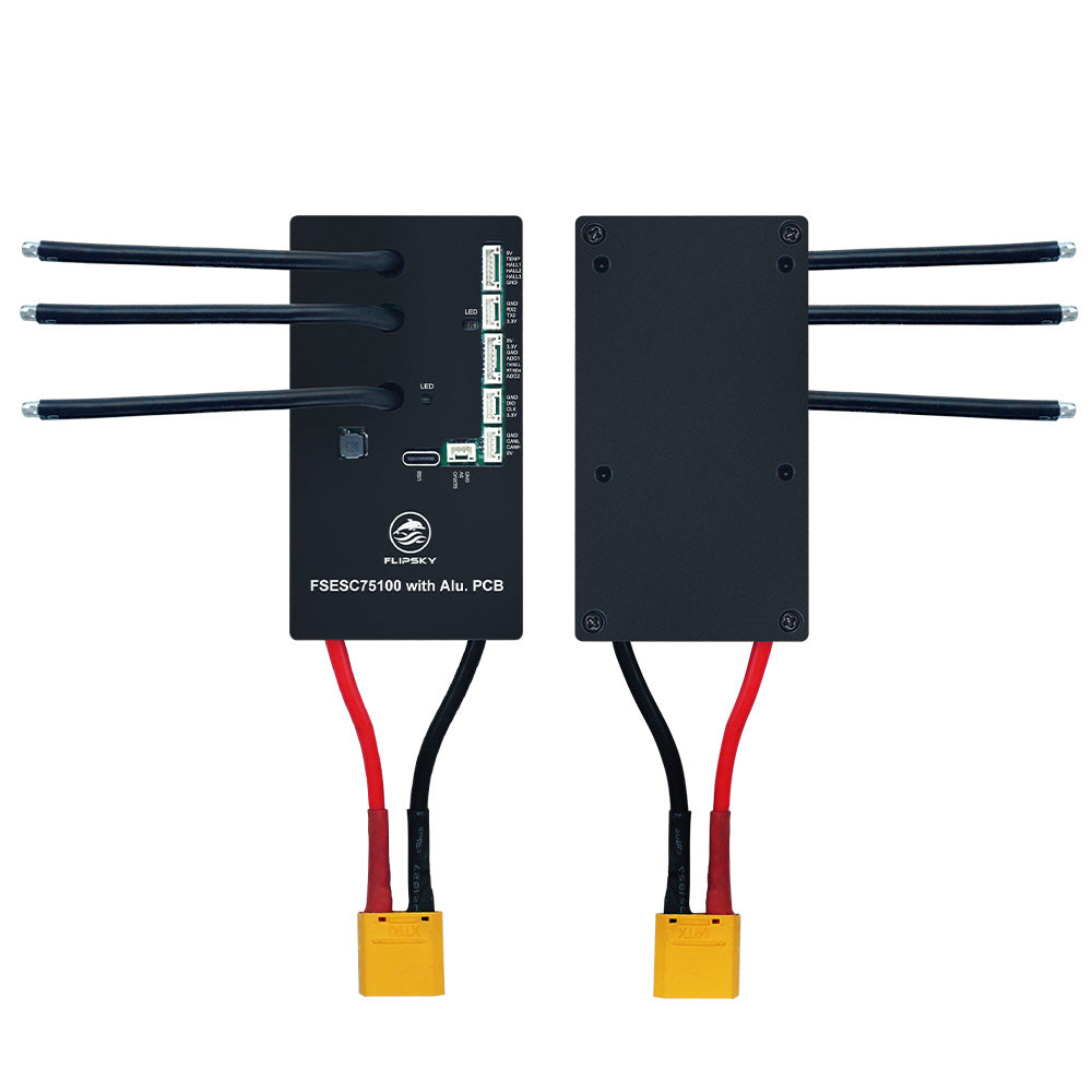 Flipsky 75100 With Aluminum PCB Based on VESC For Electric Skateboard / Scooter / Ebike Speed Controller - FLIPSKY