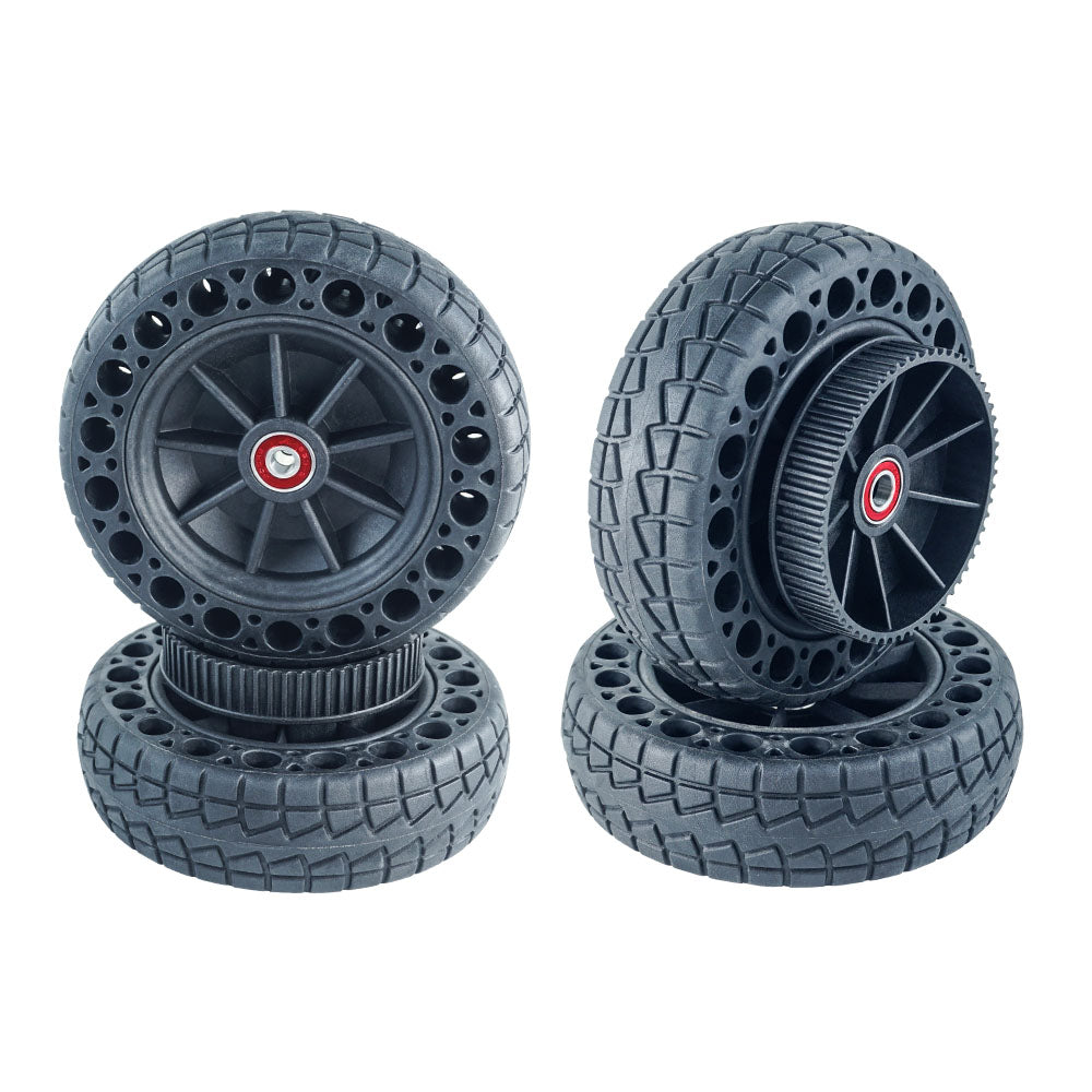 4PCS 6" ATM 150 x 50 All Terrain Honeycomb Wheels With Two Belt For DIY Skateboard - FLIPSKY