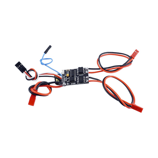 Brushed ESC Dual Way Speed Controller 2S-3S 5AX2 ESC Speed Control For RC Vehicle Car Airplane - FLIPSKY