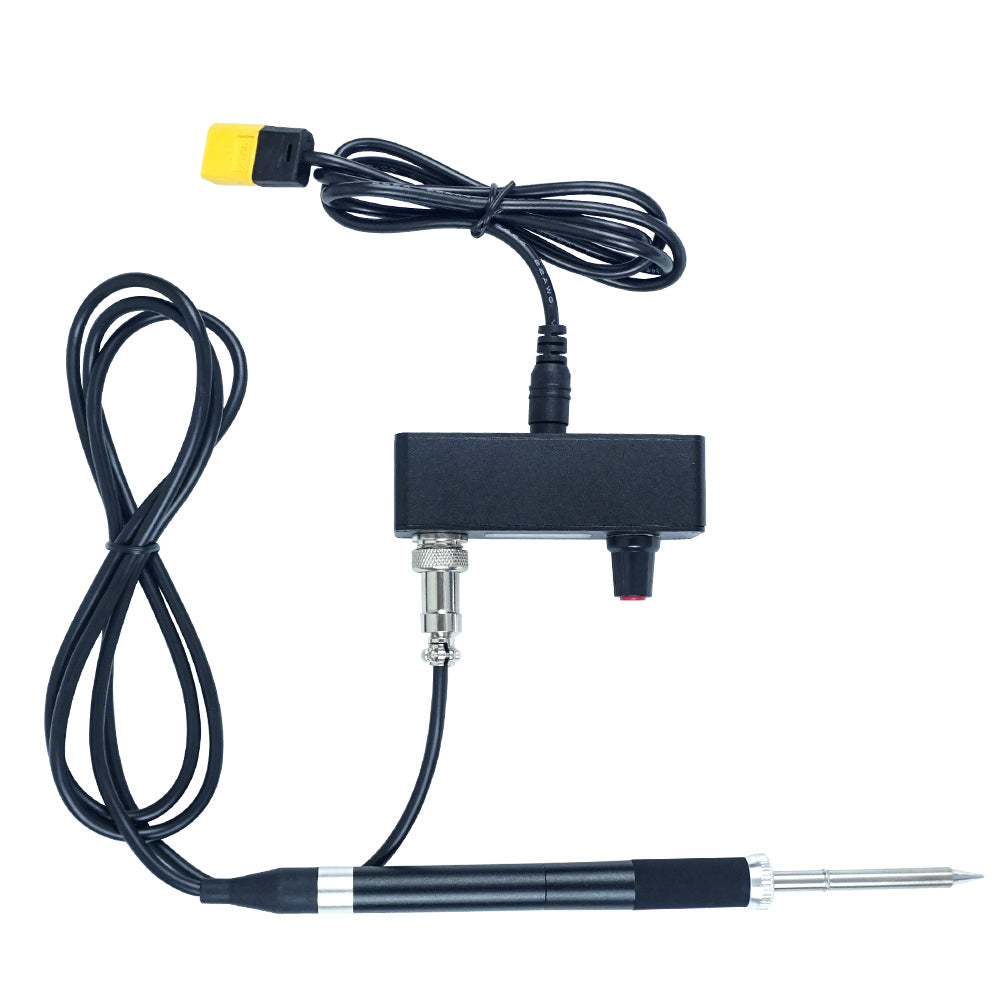 MSS12 Mini OLED Soldering Station Compatible With T12 Supports PD3.0/3S-6S/12V-25V Power Supply - FLIPSKY