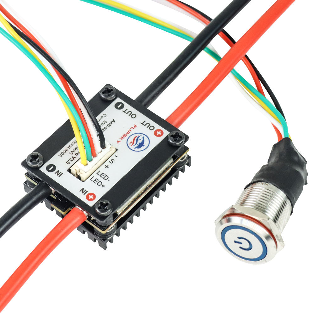 Flipsky Antispark Switch Pro With Aluminum PCB V3.0 200A for Electric Skateboard /EBike /Scooter/Robots - FLIPSKY