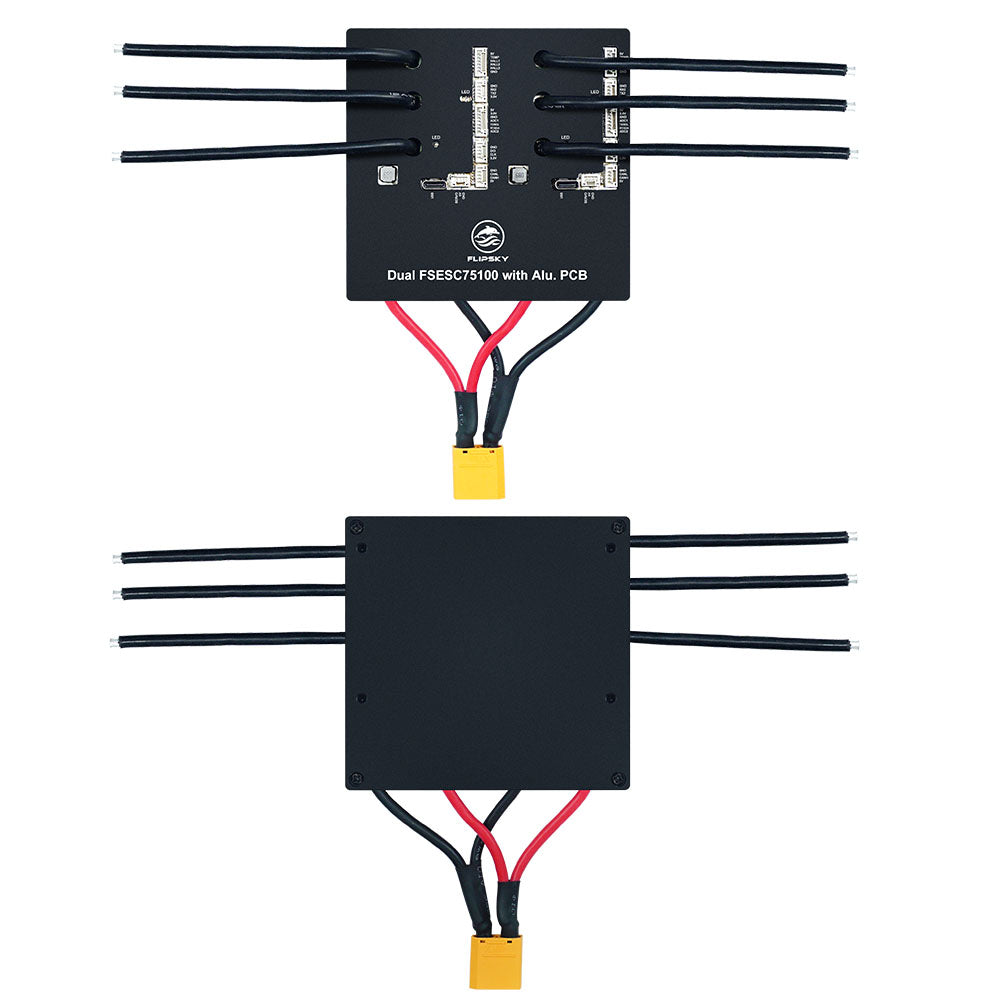 Flipsky Dual 75100 With Aluminum PCB Based on VESC For Electric Skateboard / Scooter / Ebike Speed Controller - FLIPSKY