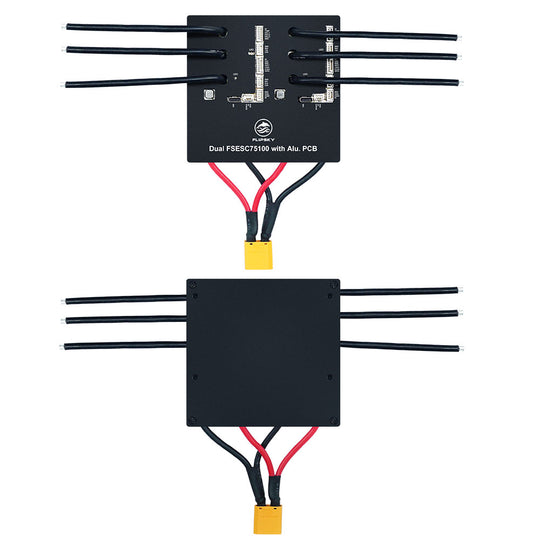 Flipsky Dual 75100 With Aluminum PCB Based on VESC For Electric Skateboard / Scooter / Ebike Speed Controller - FLIPSKY