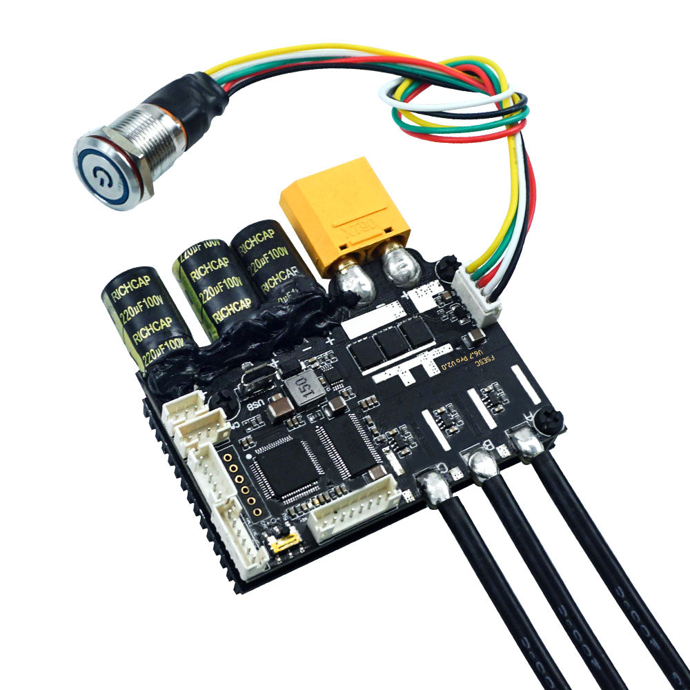 FSESC 6.7 Pro based upon VESC® 6 with Heat Sink - FLIPSKY