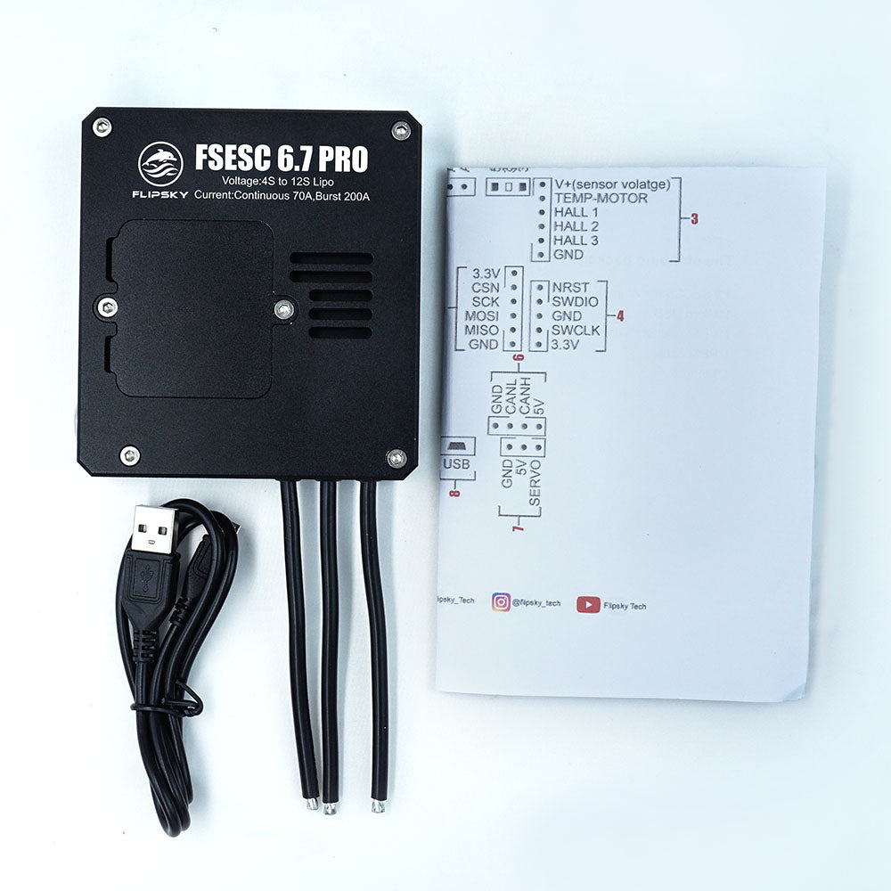 FLIPSKY FSESC 6.7 PRO based upon VESC6 with Aluminum Case - FLIPSKY