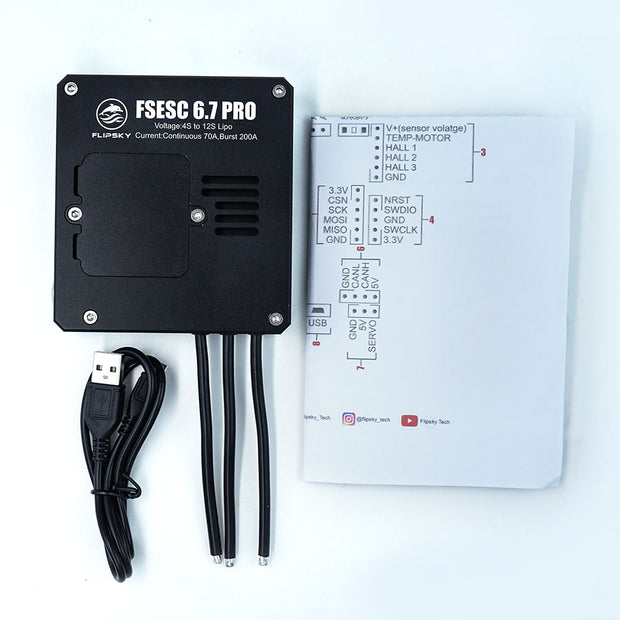 FLIPSKY FSESC 6.7 PRO based upon VESC6 with Aluminum Case